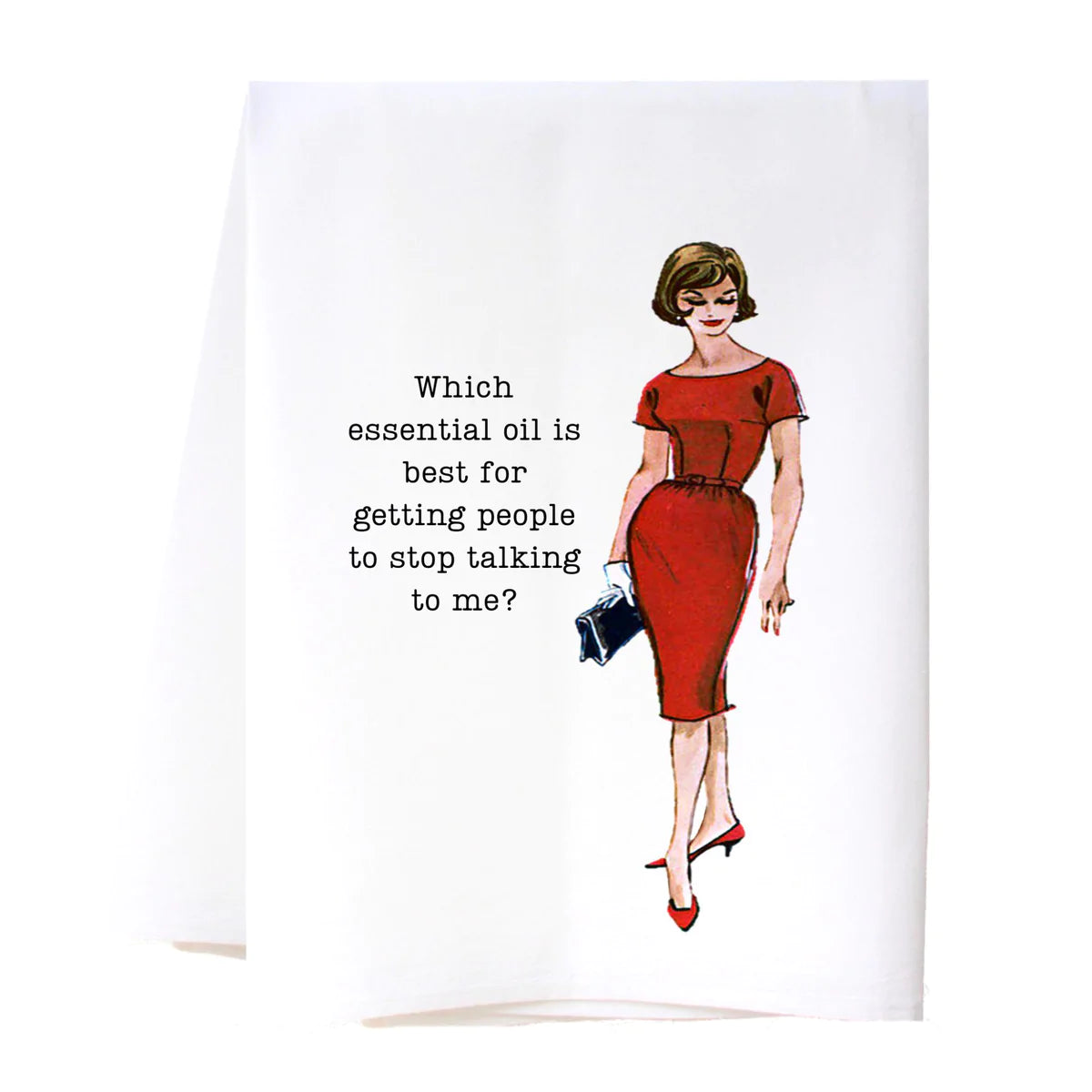 Essential Oils Tea Towel