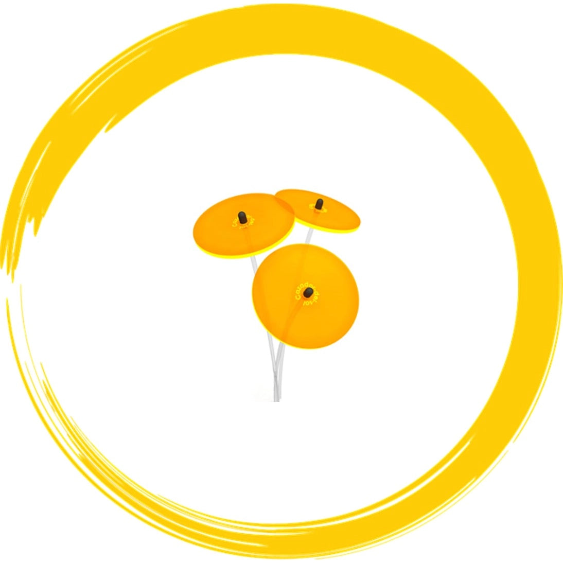 Small Yellow Disc Suncatcher