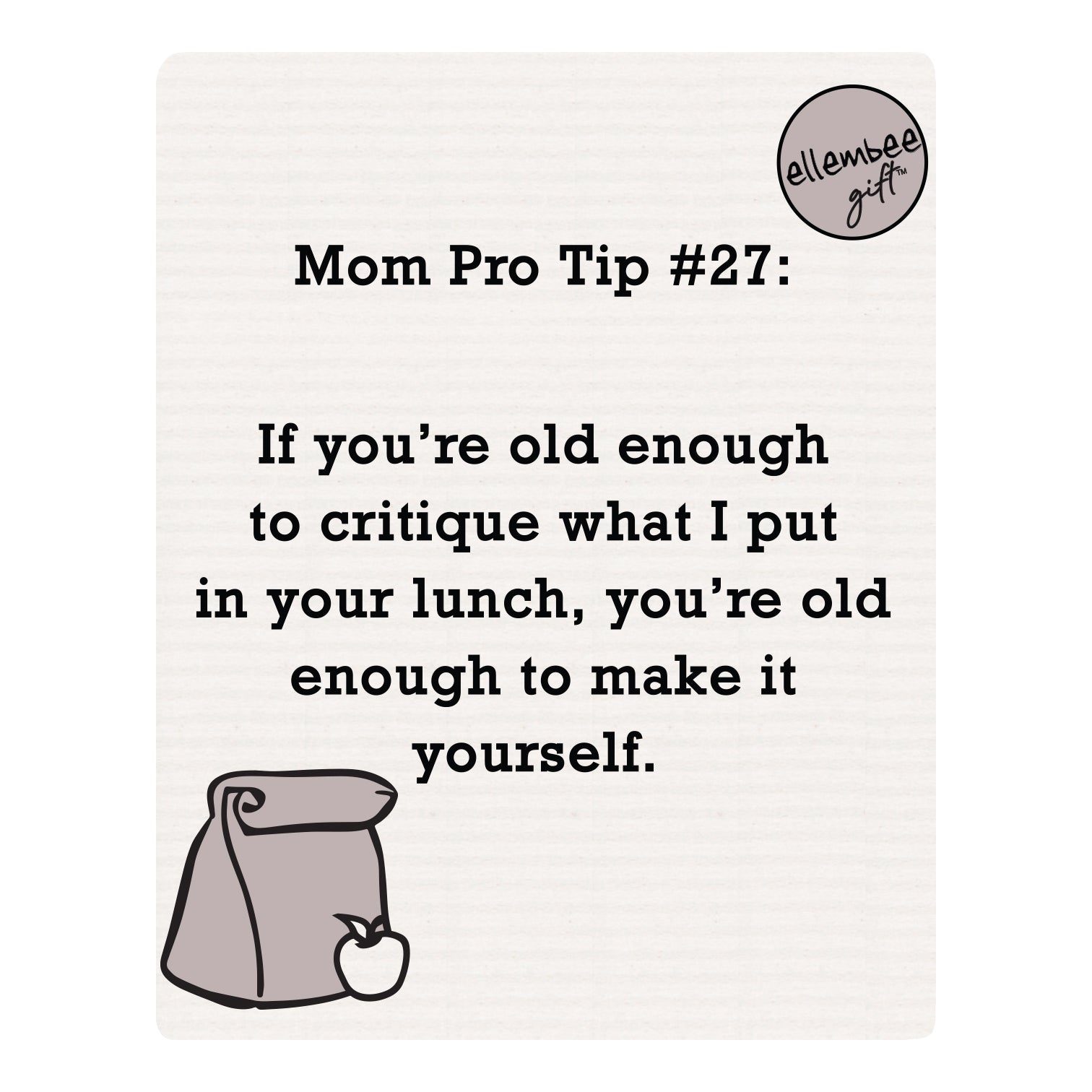 Mom Pro Tip Dish Cloth