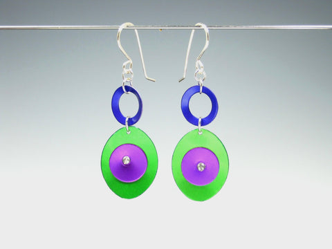 Monique Earrings Purple