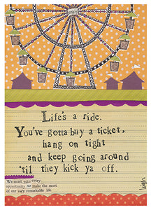 Life's a Ride Card