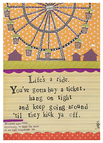 Life's a Ride Card