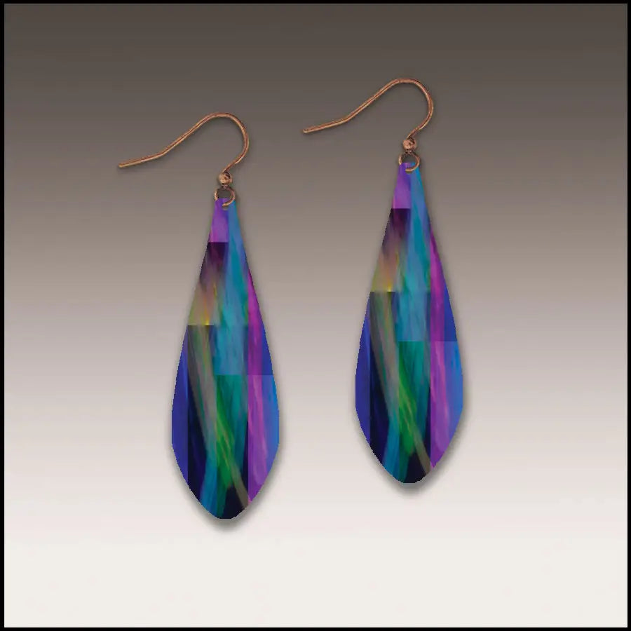 Mosaic Teardrop Earrings