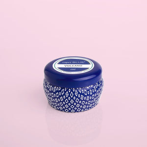 Volcano Blue Travel Candle