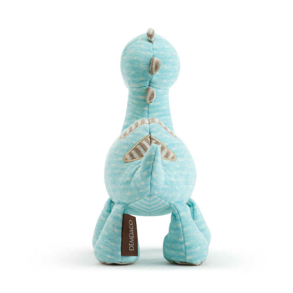 Blue Dino Rattle – Peace by Piece Co.