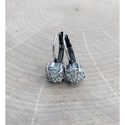 Juno Earrings Black Diamond