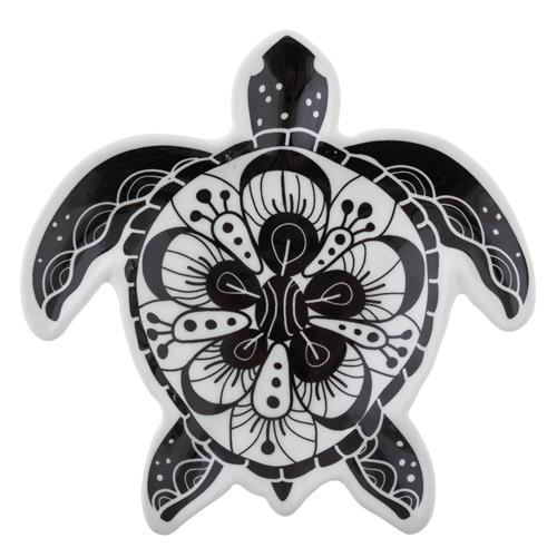 Black/White Sea Turtle Tray