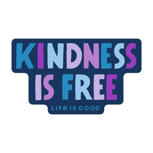Kindness is Free Sticker