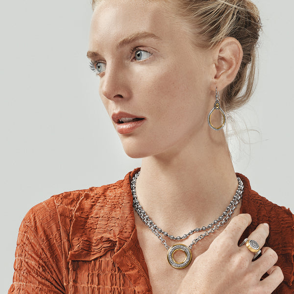 Venezia Open Ring Necklace