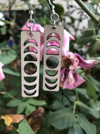 Lunar Eclipse Earrings