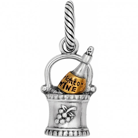 Wine O'Clock Charm