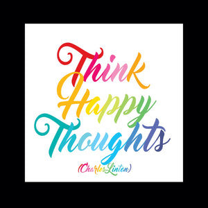 Think Happy Thoughts Magnet