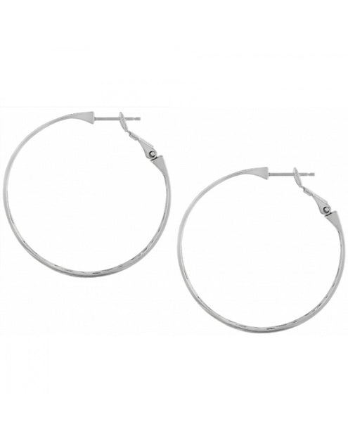 Contempo Large Hoop Earrings