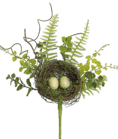 Bird's Nest Floral Pick