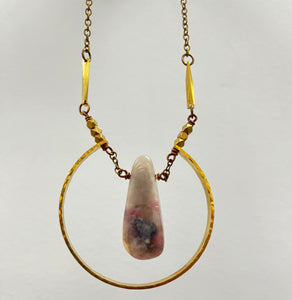 Lilac Lepidolite Necklace