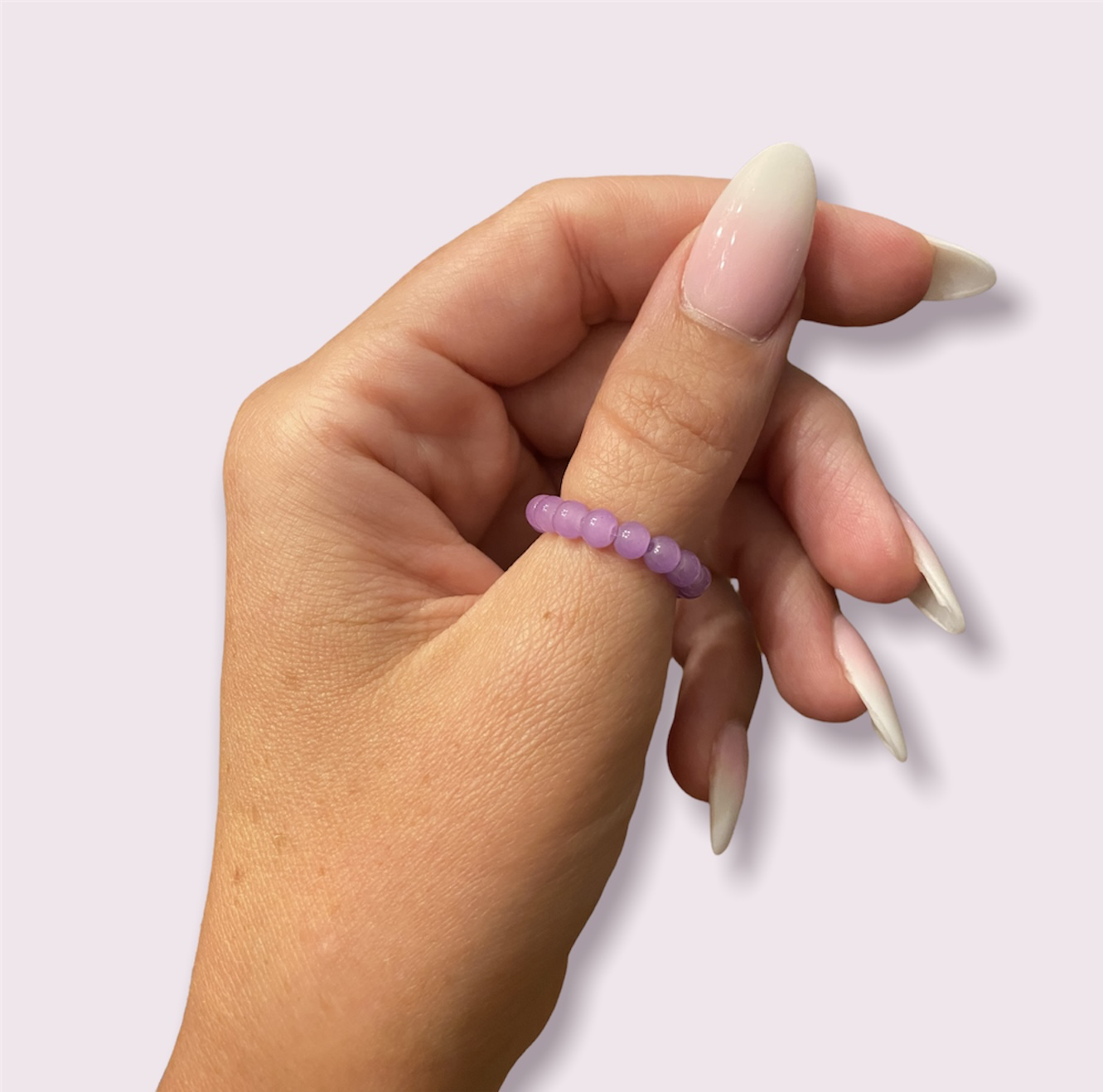 Peace Ring Purple
