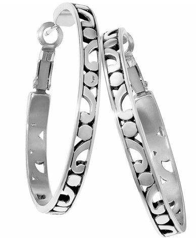 Contempo Large Hoop Earrings