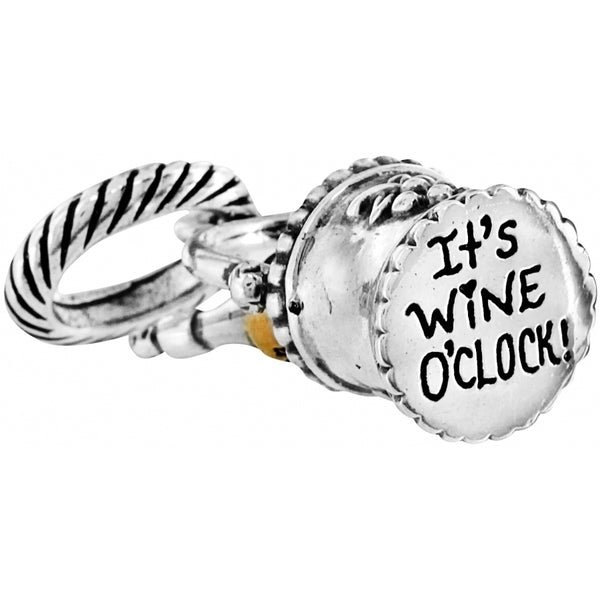 Wine O'Clock Charm