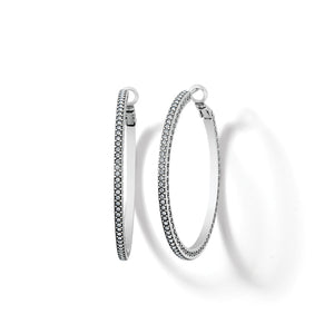 Meridian Thin Hoop Earrings