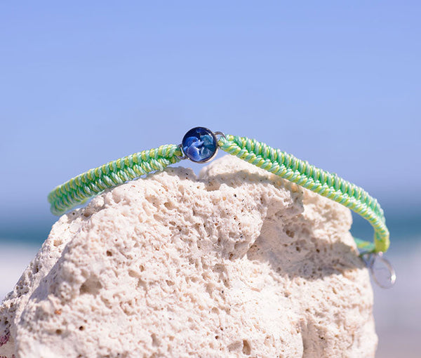 Ocean Drop Bracelet Green