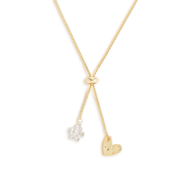 Paw & Heart Necklace