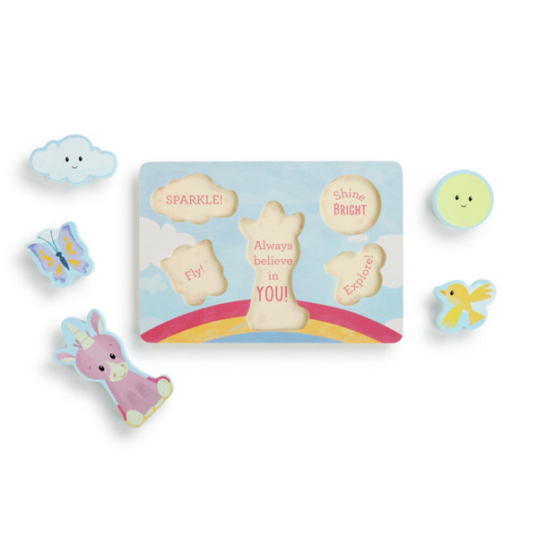 Peek-a-Boo Unicorn Puzzle