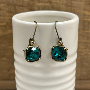 Emerald Green Earrings