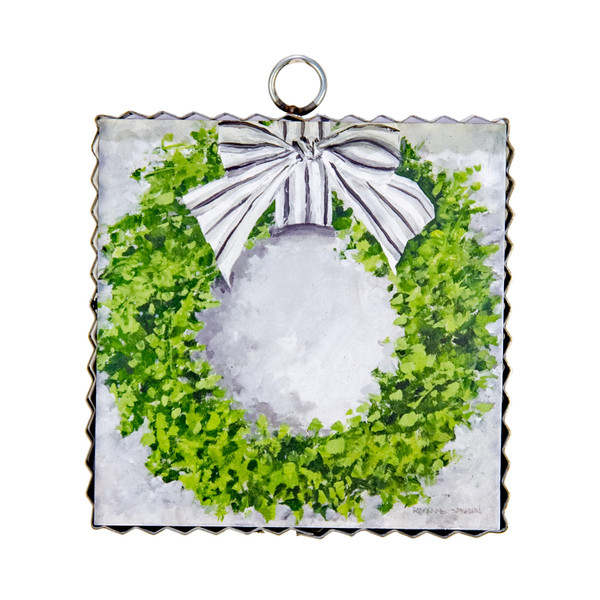 Boxwood Wreath Print