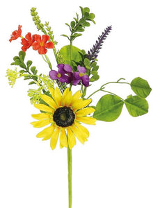 Sunflower Floral Pick