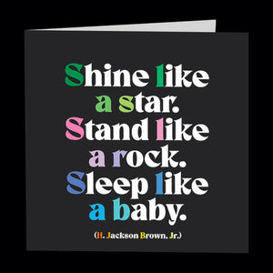 Shine Like A Star Card