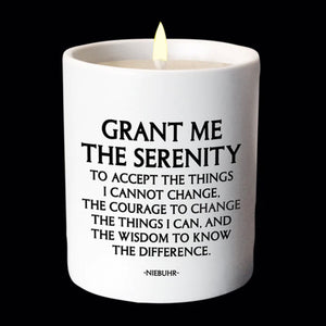 Grant Me Serentity Candle