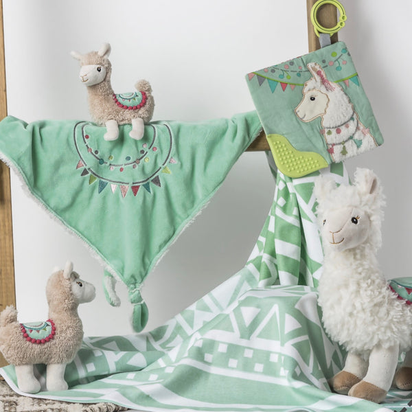 Llama Crinkle Teether