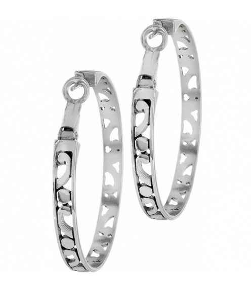 Contempo Large Hoop Earrings