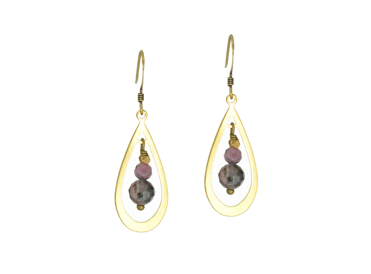 Tourmaline Teardrop Earrings