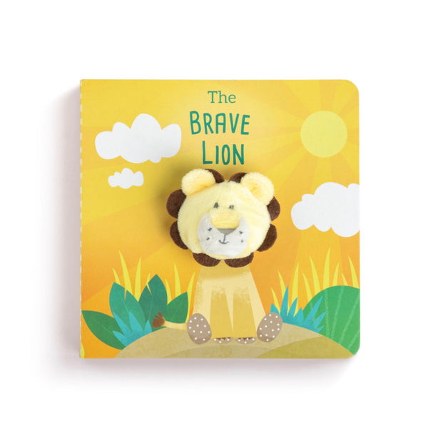 Brave Lion Puppet Book