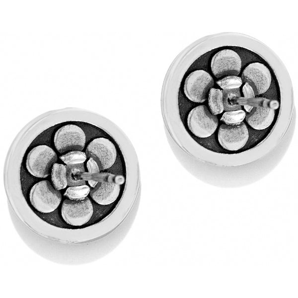 Silver Contempo Post Earrings