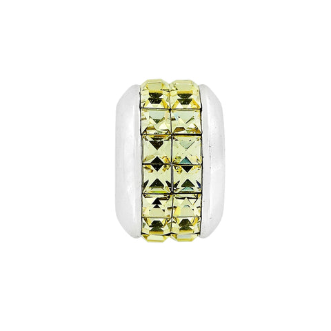 Yellow Spectrum Bead