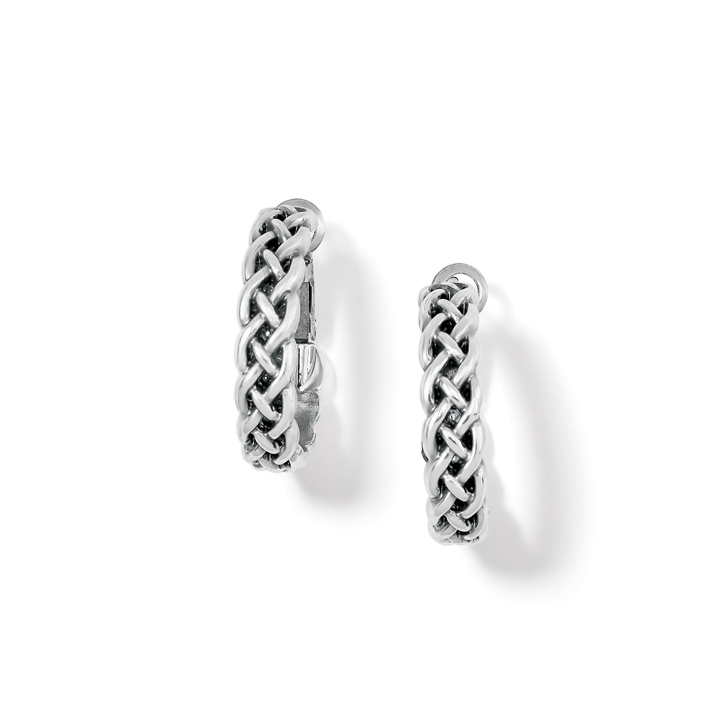 Interlok Small Hoop Earrings