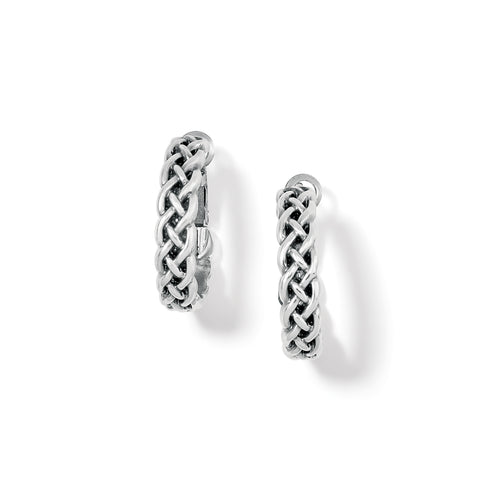 Interlok Small Hoop Earrings
