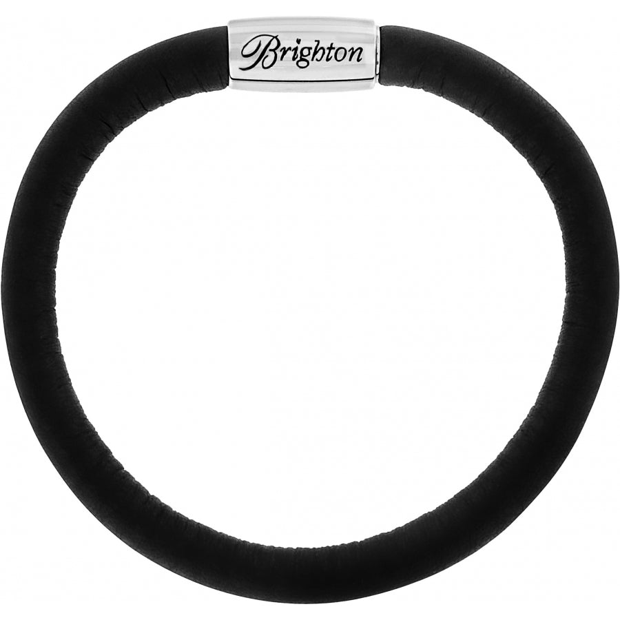 Black Woodstock Bangle