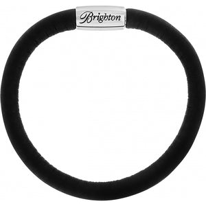 Black Woodstock Bangle