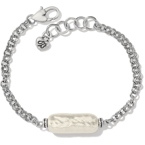 Pebble Pearl Link Bracelet