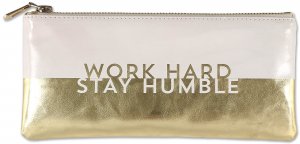 Work Hard Pencil Pouch