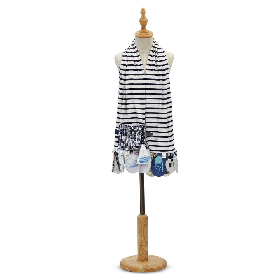 Mom & Me Whale Activity Scarf